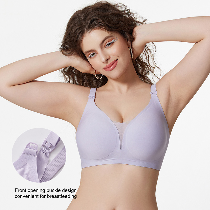 Nursing Bras for Breastfeeding Seamless Ultra Comfort Pregnant WS227 (4)