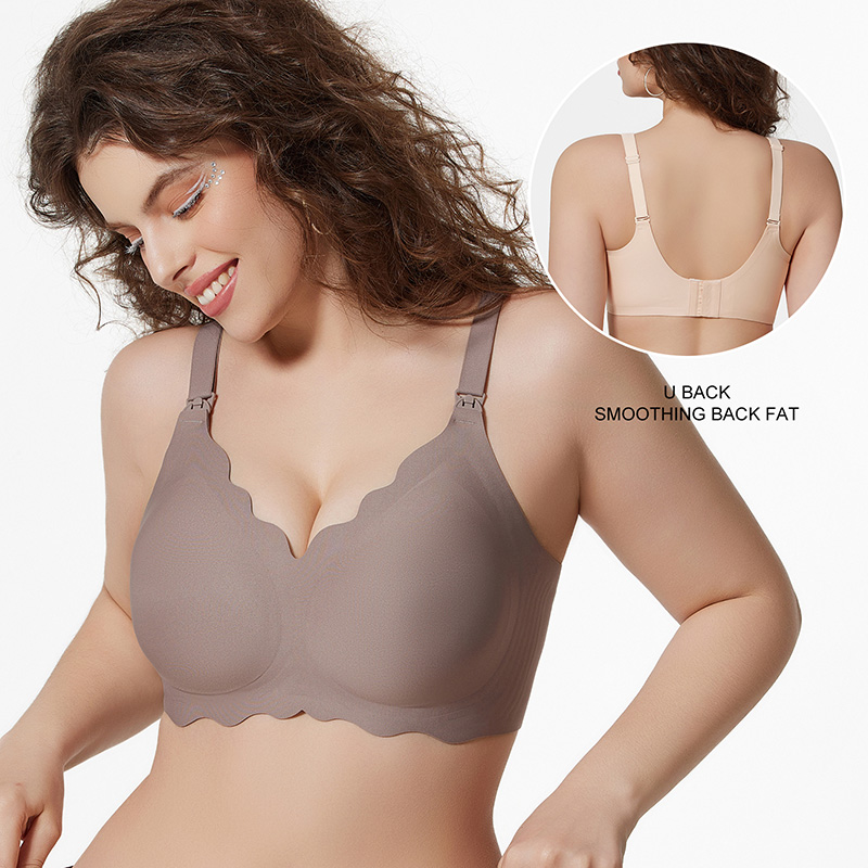 Breastfeeding bra seamless comfortable wavy pregnant bra no steel ring HB02 (2).jpg