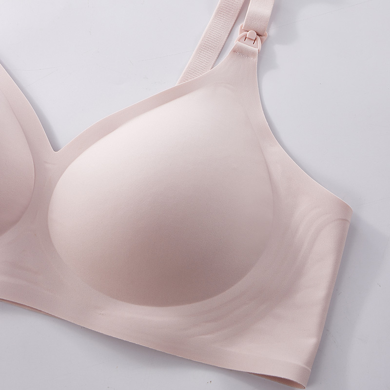 Seamless Nursing Bras for Breastfeeding Soft Wireless Sleep JC02 (2)