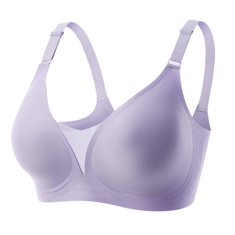 Mesh Bras for Women No Underwire Wireless Comfort Lift Push WS01 (1a)